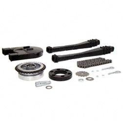 Kettenkit, Kettensatz mit Kleinteilen - S51, S53, S70, S83 - Mitnehmer Z=34, Rollenkette 110 Glieder, Antriebskettenrad Z=15